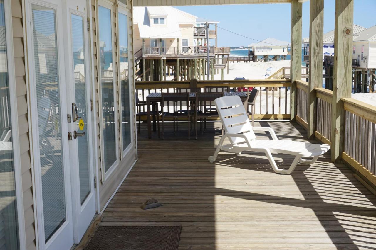 Marisol - Pet Friendly And Gulf Front! Enjoy The Large Deck With Amazing Views! Home Dauphin Island Exteriör bild