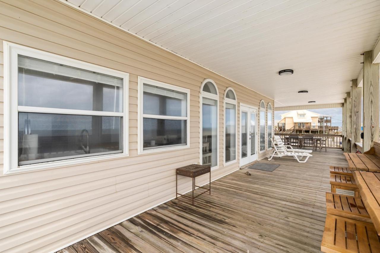 Marisol - Pet Friendly And Gulf Front! Enjoy The Large Deck With Amazing Views! Home Dauphin Island Exteriör bild