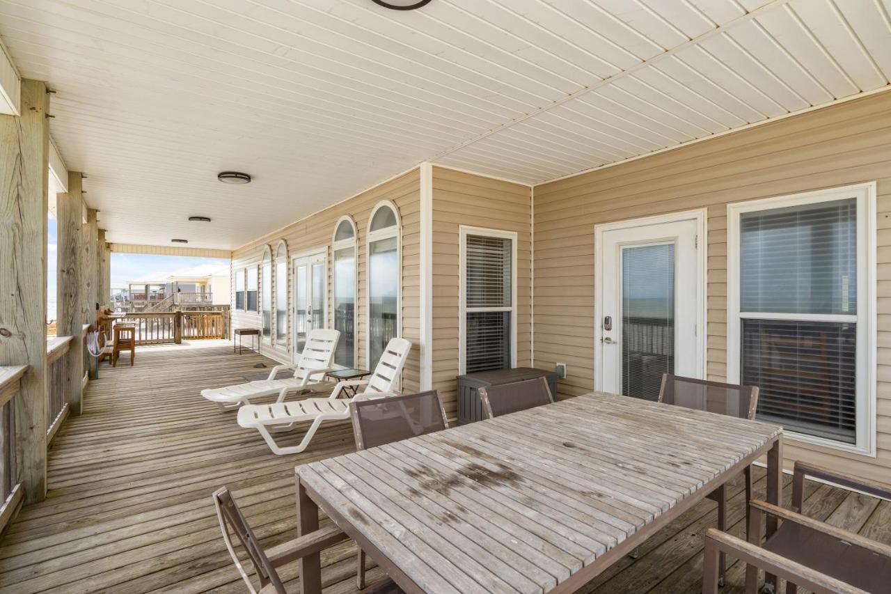 Marisol - Pet Friendly And Gulf Front! Enjoy The Large Deck With Amazing Views! Home Dauphin Island Exteriör bild