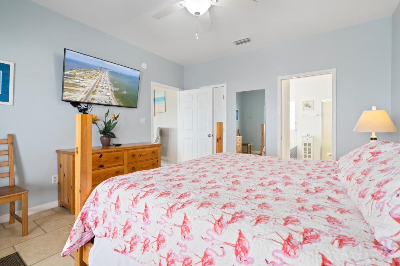 Marisol - Pet Friendly And Gulf Front! Enjoy The Large Deck With Amazing Views! Home Dauphin Island Exteriör bild