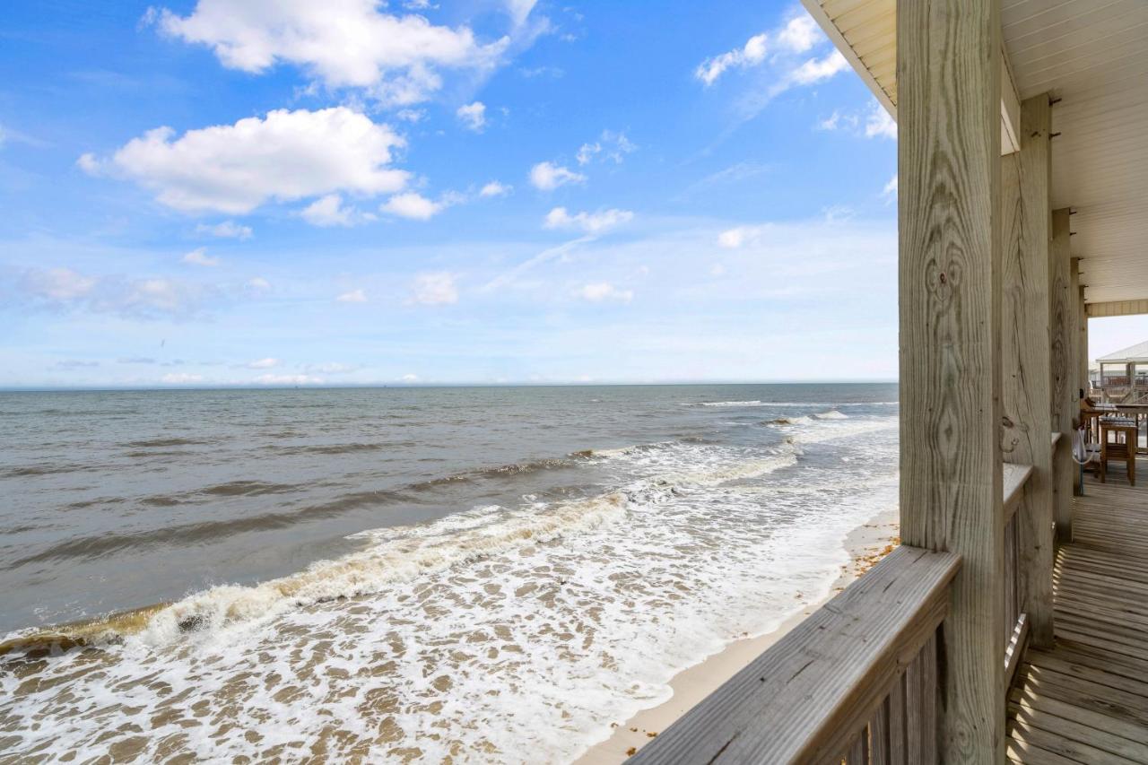Marisol - Pet Friendly And Gulf Front! Enjoy The Large Deck With Amazing Views! Home Dauphin Island Exteriör bild